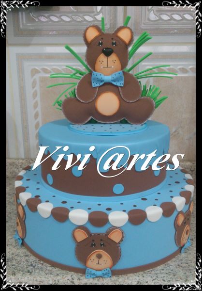 bolo Cenográfico Urso